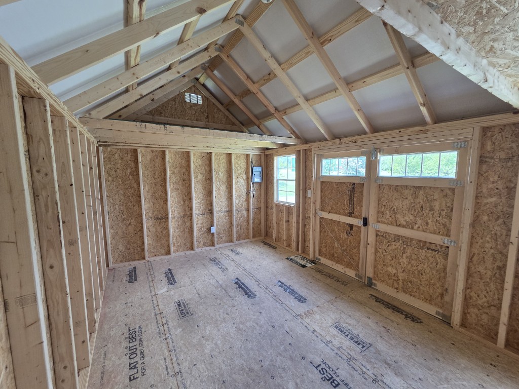 Lofted Garden Shed