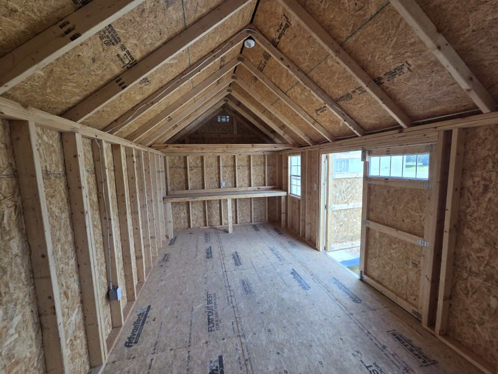 Lofted Garden Shed