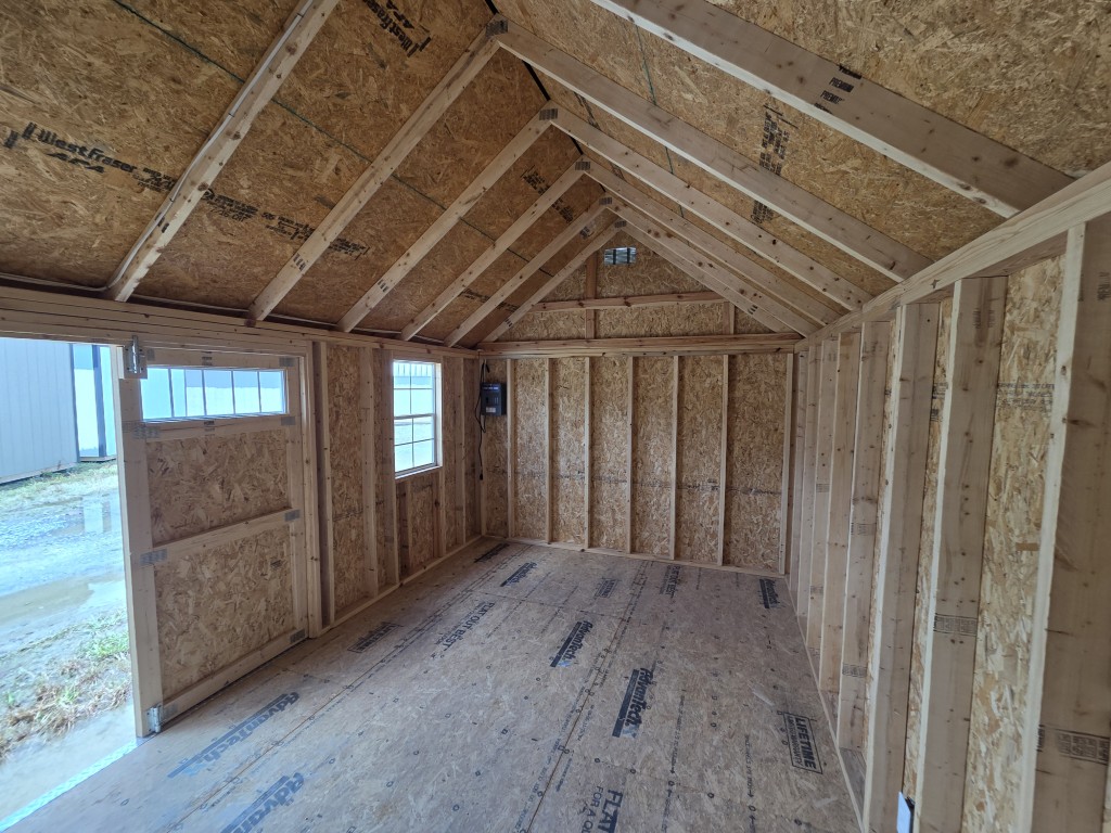 Lofted Garden Shed