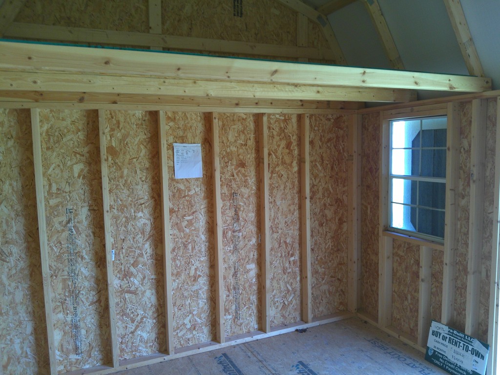 Side Lofted Barn
