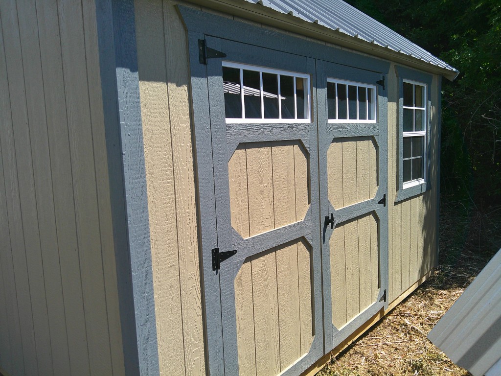 Lofted Garden Shed