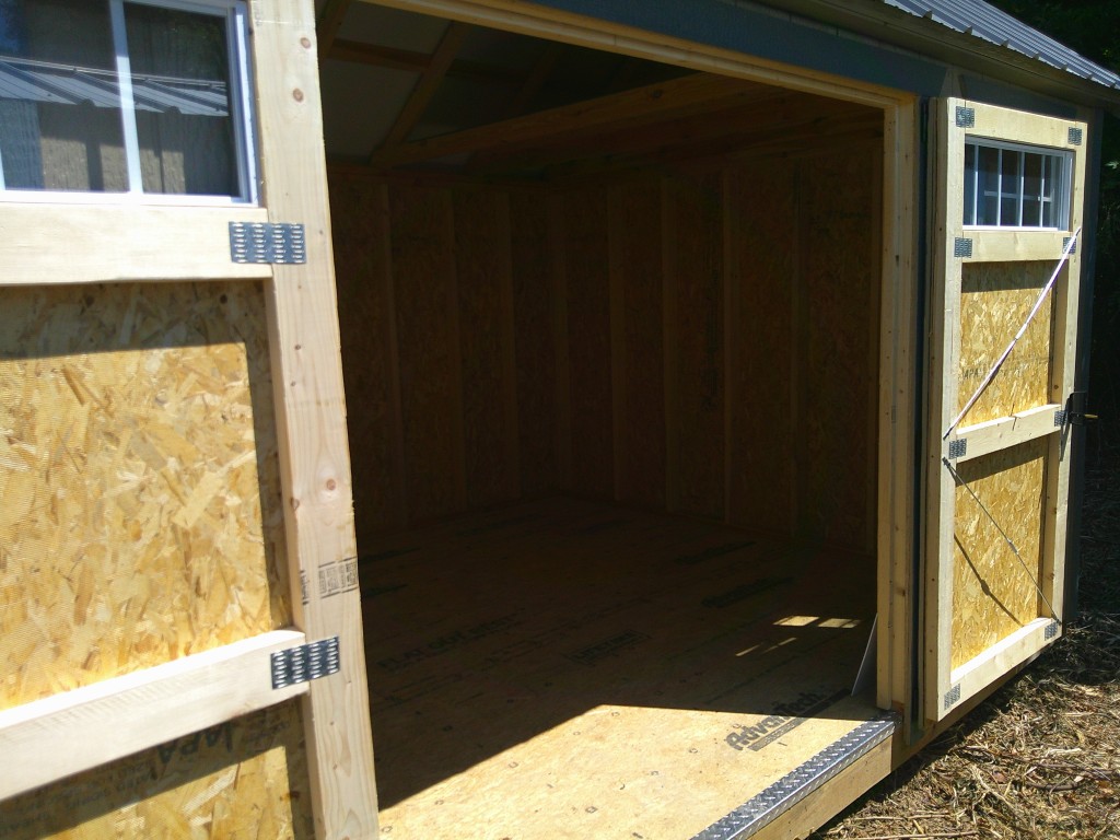Lofted Garden Shed