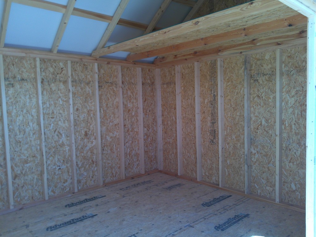 Lofted Garden Shed