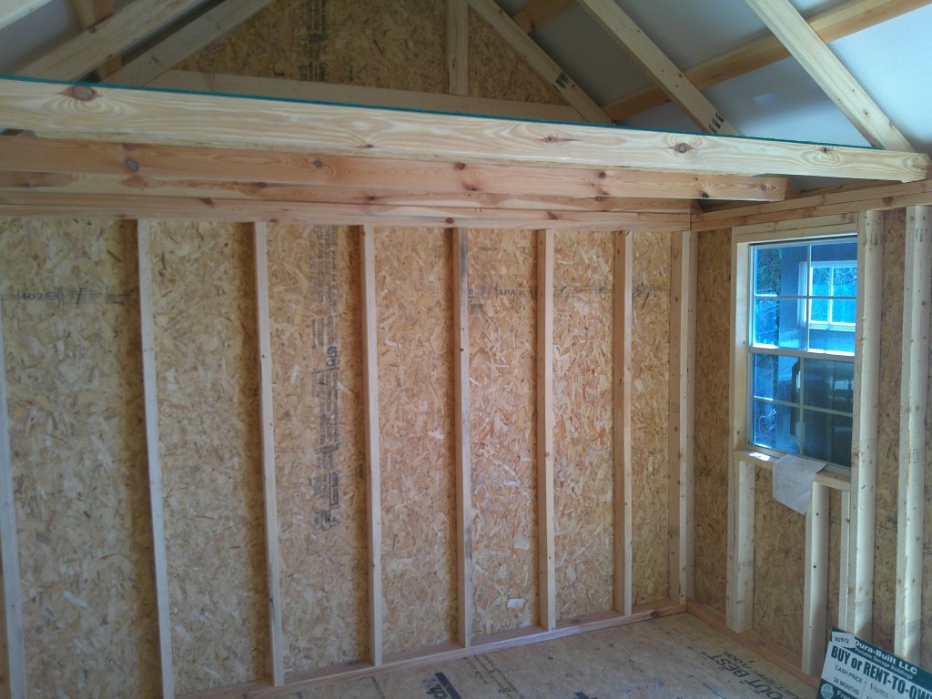 Lofted Garden Shed