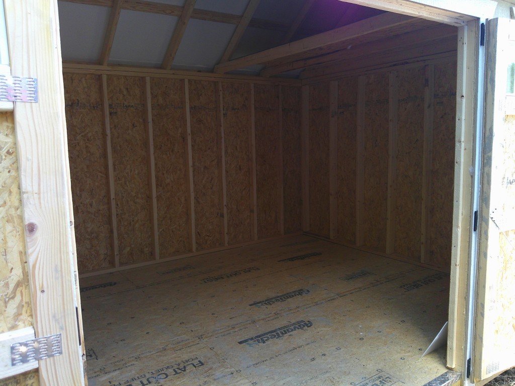 Lofted Garden Shed