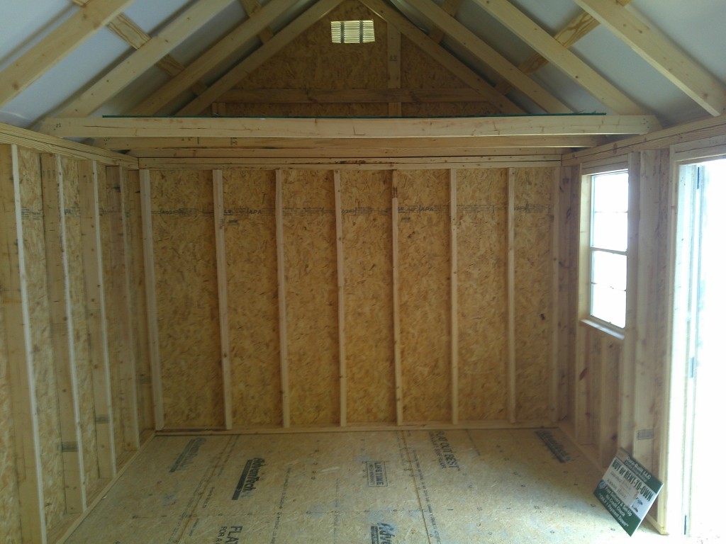 Lofted Garden Shed