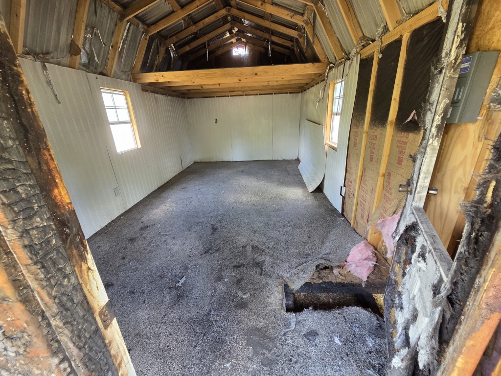 Burned Lofted Cabin (Project)