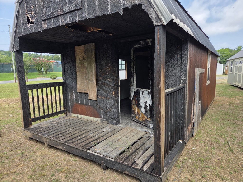 Burned Lofted Cabin (Project)