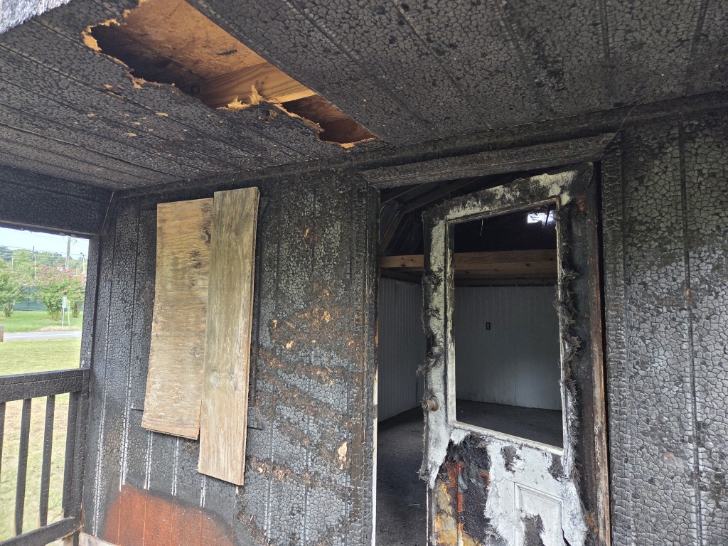 Burned Lofted Cabin (Project)