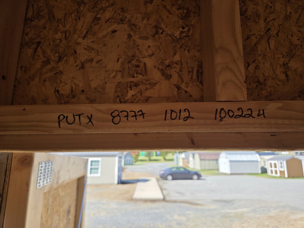Utility Shed X (USED)